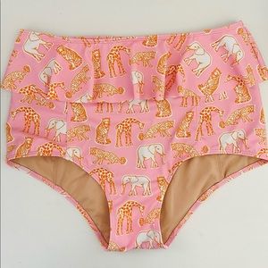 Kortni Jeane Zoo Animals Peplum Bottoms